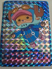 One Piece Holographic Trading Sticker Chopper Egg Head