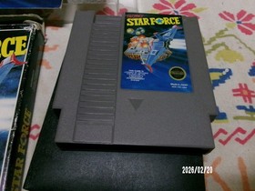 #847 Star Force Nintendo NES in Box w Manual Works Great