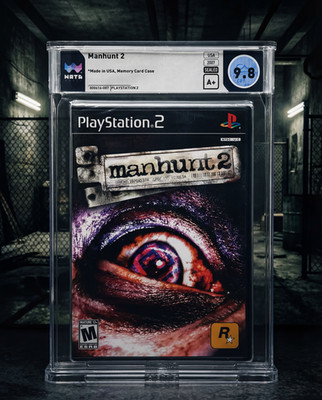Manhunt 2   WATA 9.8 A+   PlayStation 2   Not VGA/CGC