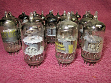 6GH8 TESTED Lot 10pcs Triode/Pentode Tubes TV Audio Pre-Amp HAM   s1