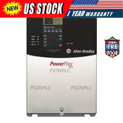 20AD014A0AYYANC1 PowerFlex 70 AC Drive 14 A at 10 Hp 20A Brand new via DHL expre
