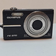 OLYMPUS FE-370 Compact Digital Camera Tested Working READ No Charger