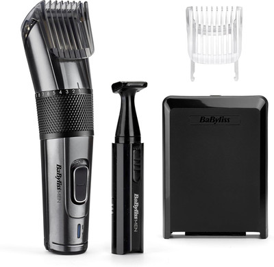 BaByliss Carbon Titanium E978E Akku Haarschneider Bartschneider 26 Schnittlängen