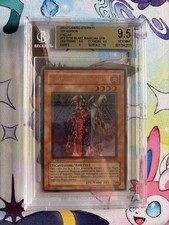 2005 YUGIOH 1ST ED FET-it020 Italian Blood Wizard ULTIMATE RARE BGS 9.5