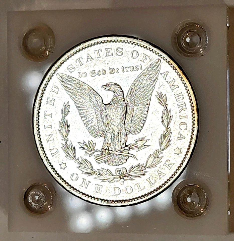 1897-O Key Date UNC Details Album Toned Strong PL Qualities Old Collection - Image 2 of 4