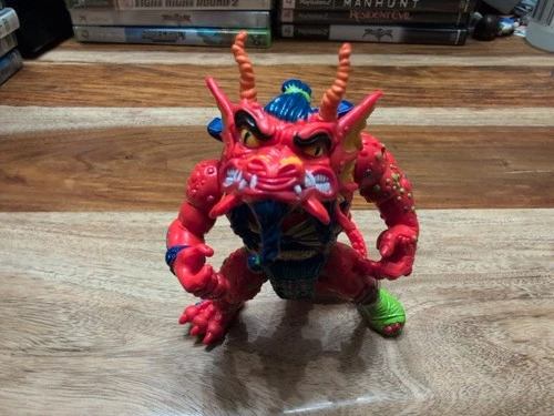 Teenage Mutant Ninja Turtles Hothead Dragon Figure 1992 Playmates TMNT Vintage