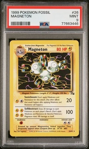Magneton (Unlimited) graded PSA 9 for sale on eBay