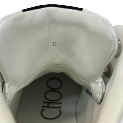JIMMY CHOO Hawaii - White Leather Women's Sneakers | eBay