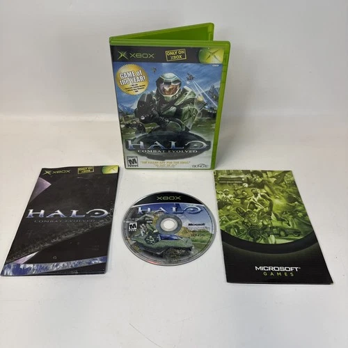 New ListingHalo: Combat Evolved (Microsoft Xbox, 2001) Complete