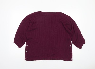 Lila Pullover Pulli Damen UK Größe XL Marks and Spencer