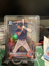 2025 Bowman - Chrome Prospects Jose Pirela #BCP-111 Reptilian Refractor (RC)