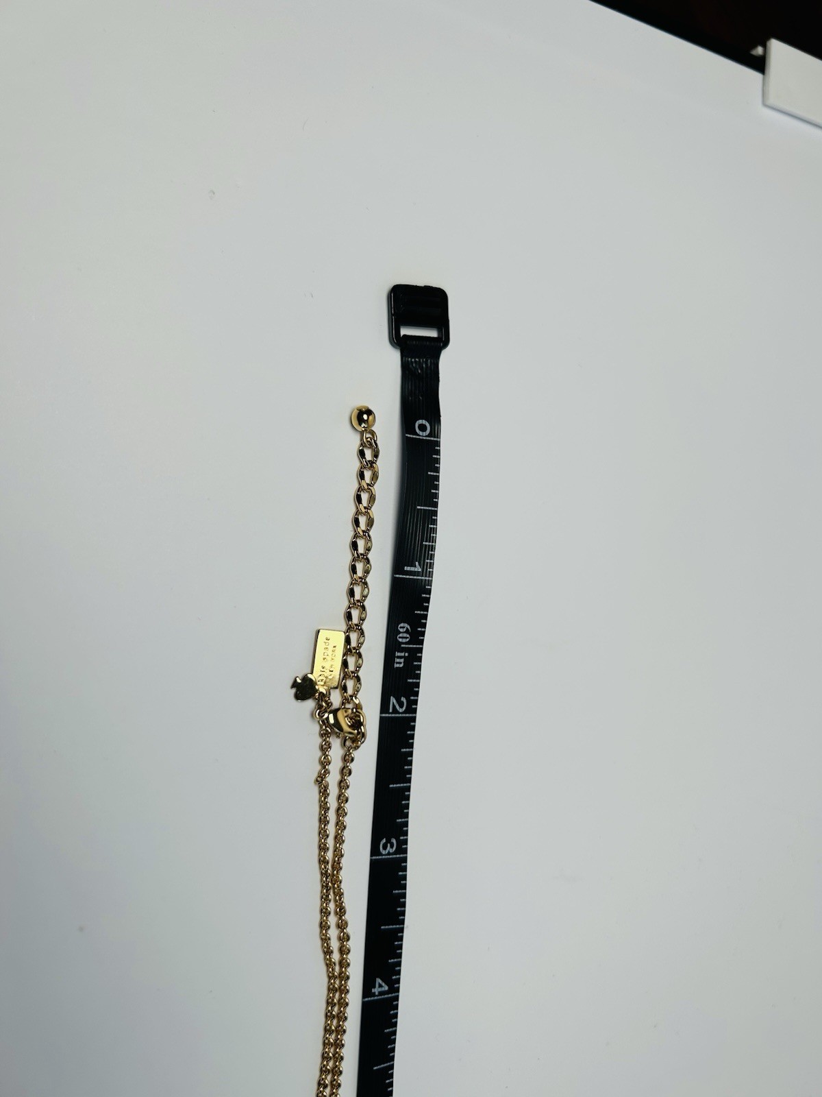 Kate Spade New York Gold-Tone Pyramid Station Necklace Geometric Statement thumbnail 9