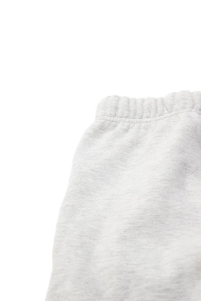 Pantalones deportivos Essentials para niños y niños con cordón en la cintura gris algodón talla 10 Foto 4 de 4