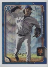 2015 Bowman Chrome Prospects Blue Wave Refractor Marcos Molina #BCP78 0k0