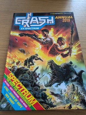Crash Annual 2019 A4 - Zx Spectrum - RETRO FUSION BOOKS