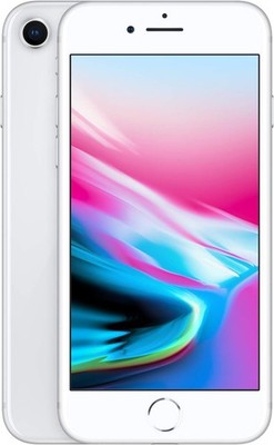 Apple iPhone 8 (64GB) - Silber #3 ''teildefekt'' Bakcover #75678