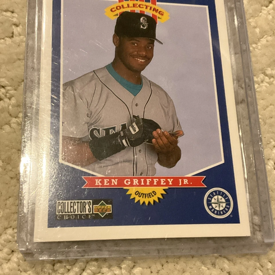 1997 Upper Deck Collectors Choice KEN GRIFFEY JR #244 Mariners COLLECTING 101 - Image 3 of 4