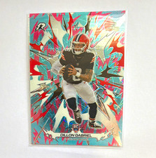 2025 Topps Resurgence Dillon Gabriel Rookie Card Sky Blue & Pink shock  #123 NFL. rookie card picture