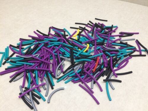 Lot of 308 Lego Tube Pipe Ribbed hose Technic Bionicle BULK KET 6439886 6443871