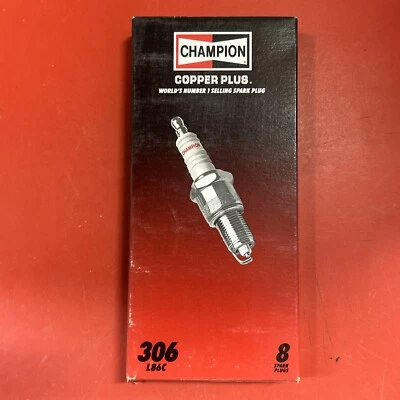 Champion L86C Copper Plus #306 Spark Plug (Pack of 8) - Bild 1 von 4