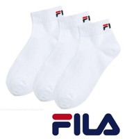 Fila - Quarter Socken - 6 Paar - Weiss - GrößE 43/46