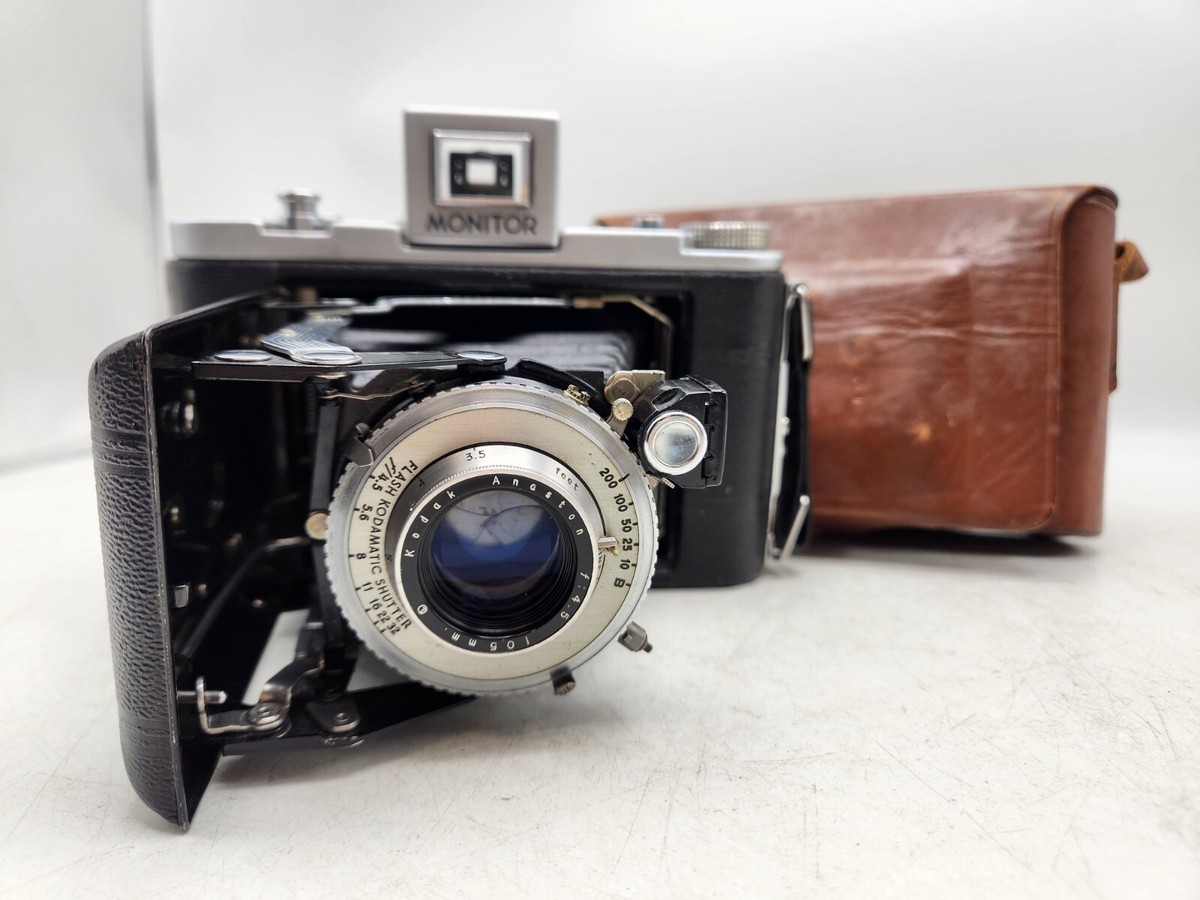 Kodak 620 折りたたみ式カメラ 1960年製 Kodak Junior I Six-20 - 620 Film Folding Camera With Box