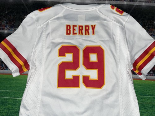 Eric Berry #29 Kansas City Chiefs Nike On Field Women’s Jersey Sz Small Preowned - Picture 9 of 13