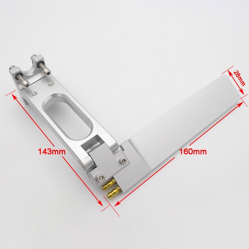 RC Boat Rudder Dual Water Pick Up 160mm Rudder for 39-55inch RC Speed Boat Oval - Picture 2 of 10