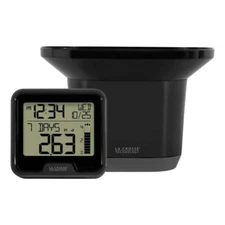 La Crosse Technology Digital Rain Gauge Wireless Indoor Temperature 300-ft Range