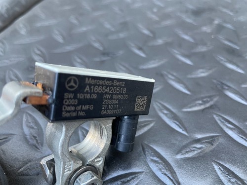 MERCEDES X166 / W166 GL450 GL350 BATERÍA CABLE DE TIERRA NEGATIVO LÍNEA CABLE OEM - Imagen 5 de 5