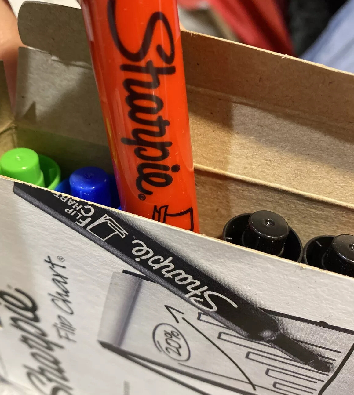 Sharpie Flip Chart Markers 8 Count Color Set Assorted office Classroom Water Ink