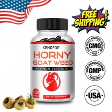 Horny Goat Weed, Men's Maca Tribulus 30 To 120 Capsules
