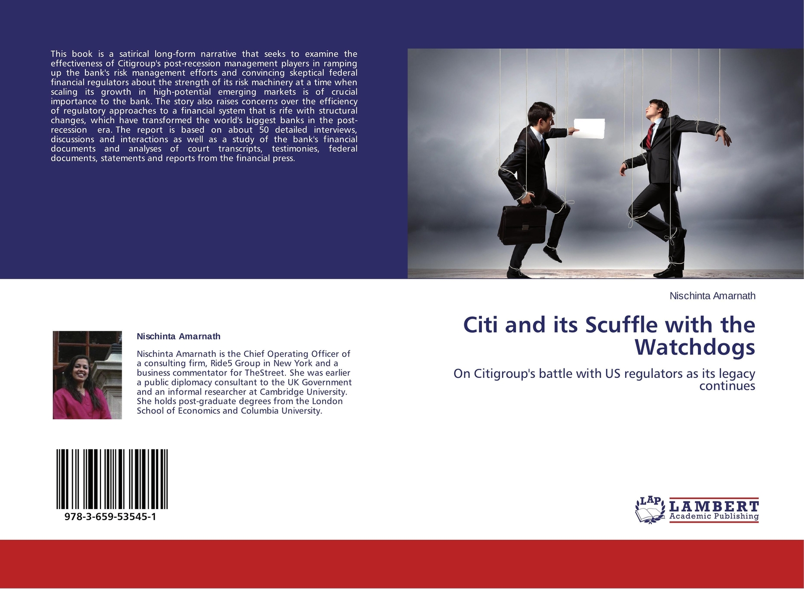 Thumbnail - Citi And Its Scuffle With The Watchdogs Nischinta Amarnath Taschenbuch