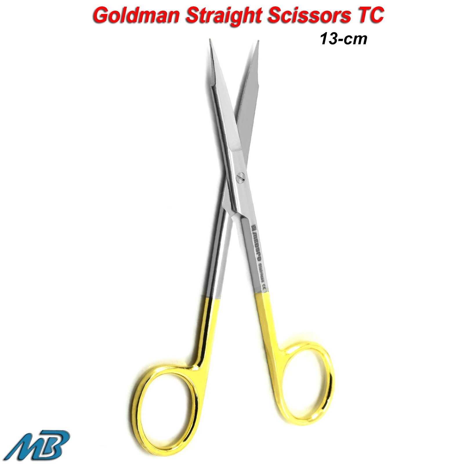 Surgical Scissors Cutting Dressing Medical Goldman Fox Scissors TC