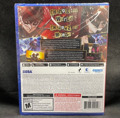 Persona Royal Standard Edition (PS5 PlayStation 5) BRAND NEW