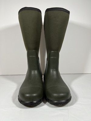HABIT, Rain Boots, Green, (Unisex Men's size 7, Women's size 9)