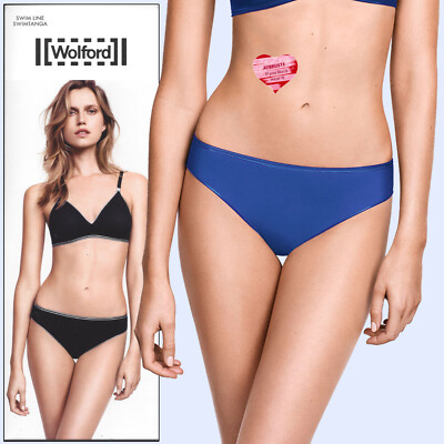 Wolford Swim Line Swimtanga   M   blue glow/ blau ... mit perfektem Tragekomfort