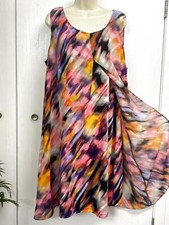 STUDIO WORKS size 2X Dress PINK FLASHSTREAM Colors NEW WITH TAG