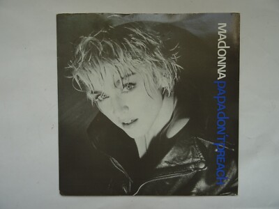 MADONNA - PAPA DON'T PREACH - 7'' VINYL SINGLE 1986 SIRE W8636 928636-7
