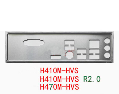   I/O IO Backplate For ASRock H410M-HVS Motherboard #F3