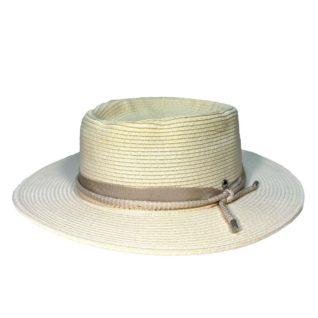 rag & bone Somer Hat NWT in White/Ivory RAG & BONE Womens Somer Woven Straw Hat Ivory (MSRP $225) | eBay main image 2