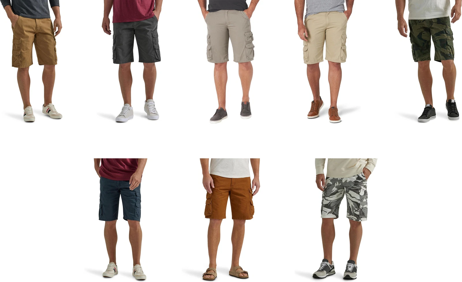 Wrangler Authentics Men's Premium Twill Cargo Shorts