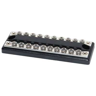 Blue Sea 2702 DualBus 100A BusBar 10 Circuit Marine 12V 24V 32V 48V DC 240V AC