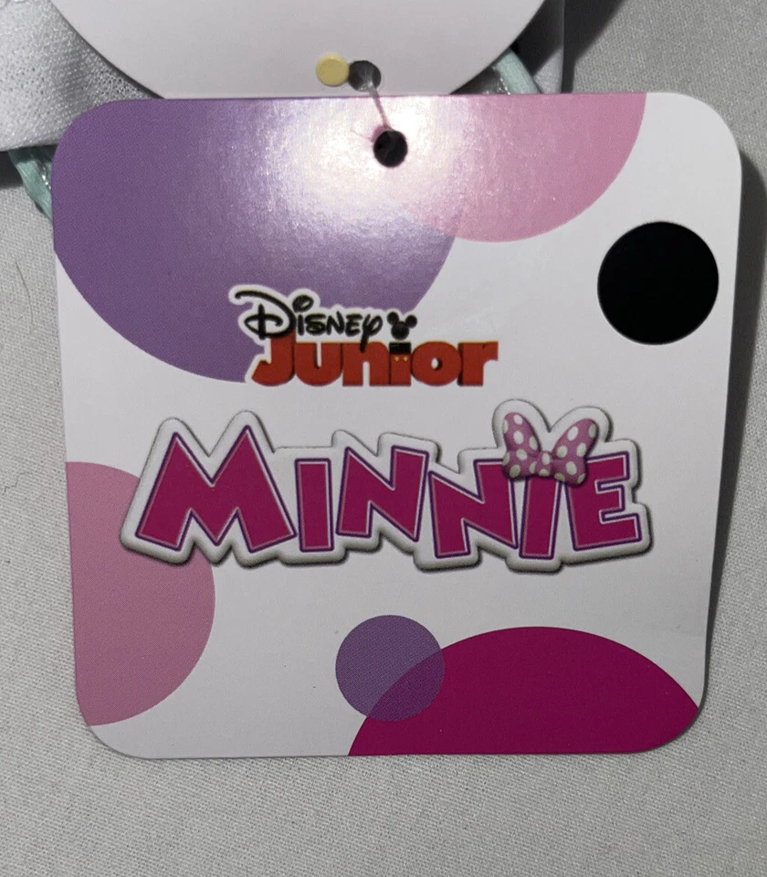 Disney Junior Minnie Mouse Traje de Baño Niñas Tankini Bikini Conjunto Talla 5 Suite de Natación Foto 4 de 4