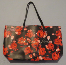 NWT Victoria's Secret Limited Edition 2019 Large Red Floral Rose Tote Bag 58 SH