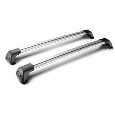 Paar Dachträger Teleskoplader Aluminium YAKIMA Spülen 110 CM