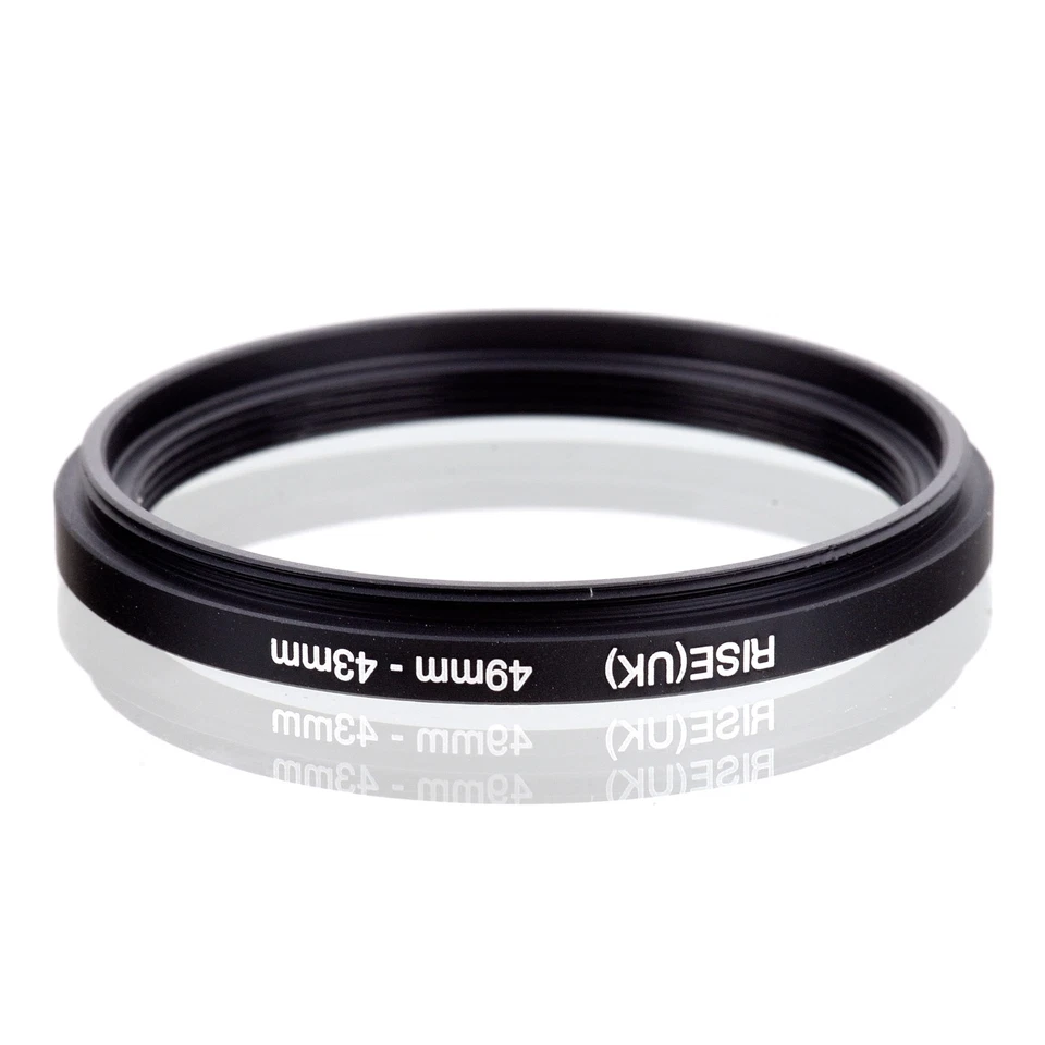RISE (UK) 49-43MM 49MM-43MM 49 to 43 Step Down Ring Filter Adapter - Image 3 of 3