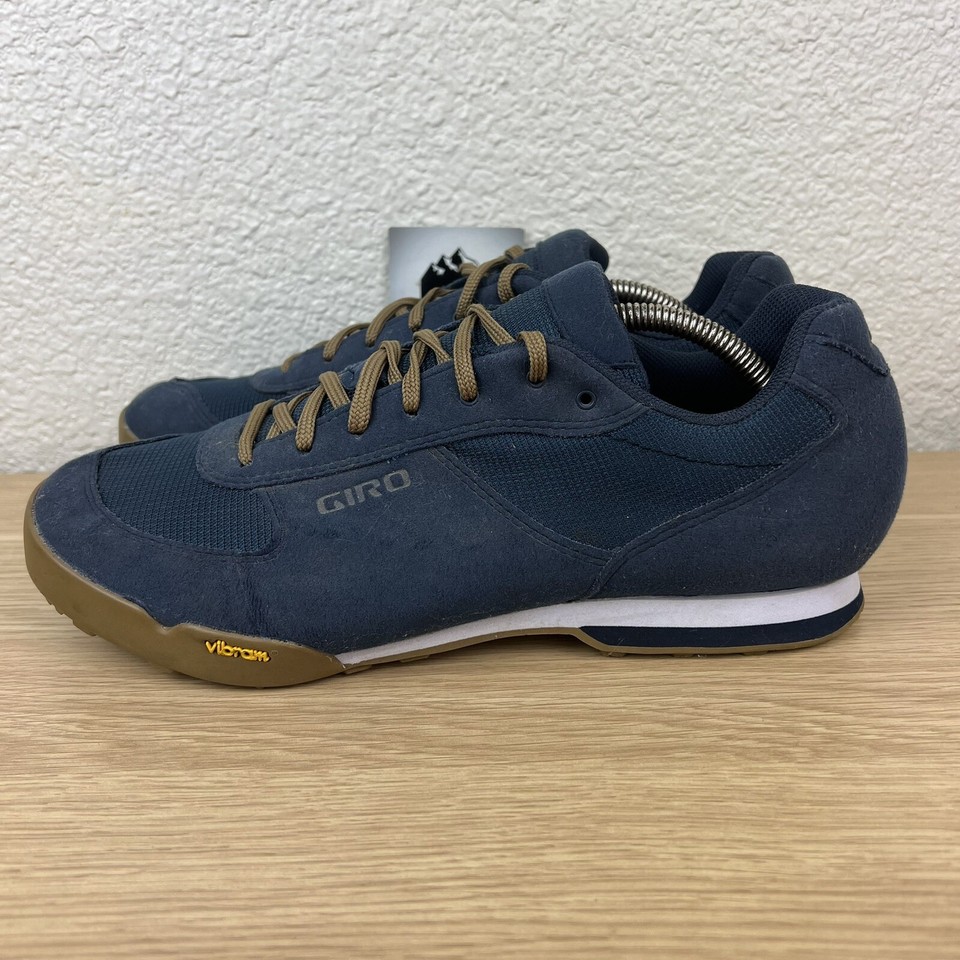 GIRO Men’s Rumble VR Navy Brown Cycling Mountain Bike Shoes Size 10.5