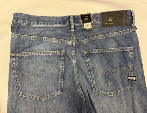 G-Star Raw Type 96 Loose Faded Waterfront Jeans Jondal Denim Wide Leg 33/30 NEW - Picture 4 of 16