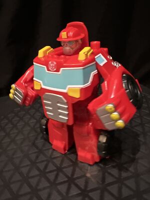TRANSFORMERS Rescue Bots RIGS - Hook and Ladder HEATWAVE the FIRE-BOT Fire Truck